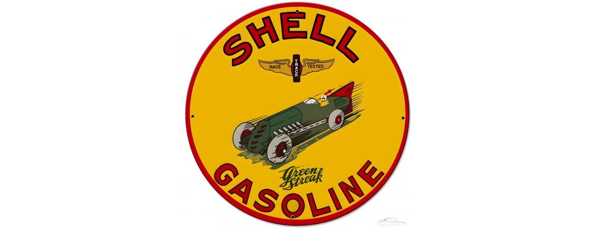 Shell Gasoline Tin Sign