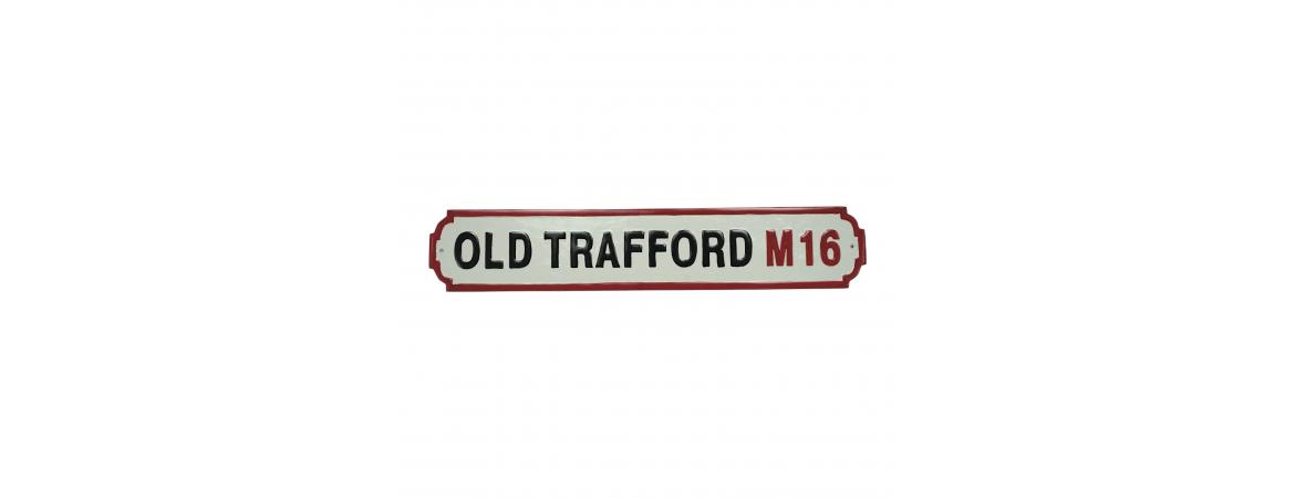 OLD TRAFFORD M16 WALL PLAQUE