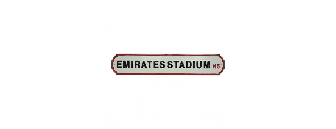EMIRATES STADIUM N5 WALL PLAQUE