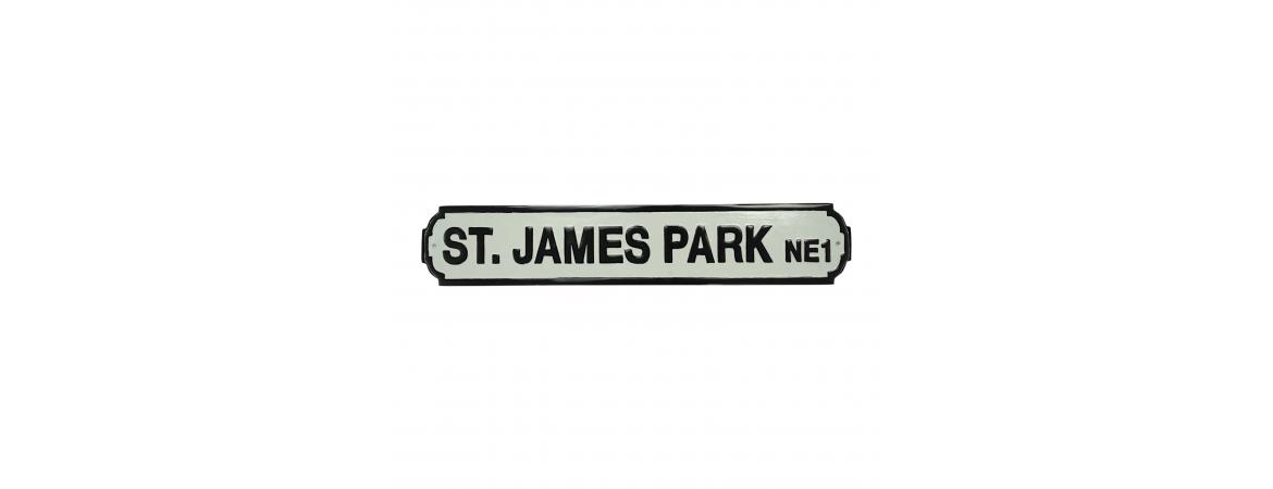 ST. JAMES PARK NE1 WALL PLAQUE