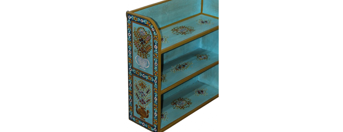 Hand Painted Book Shelf