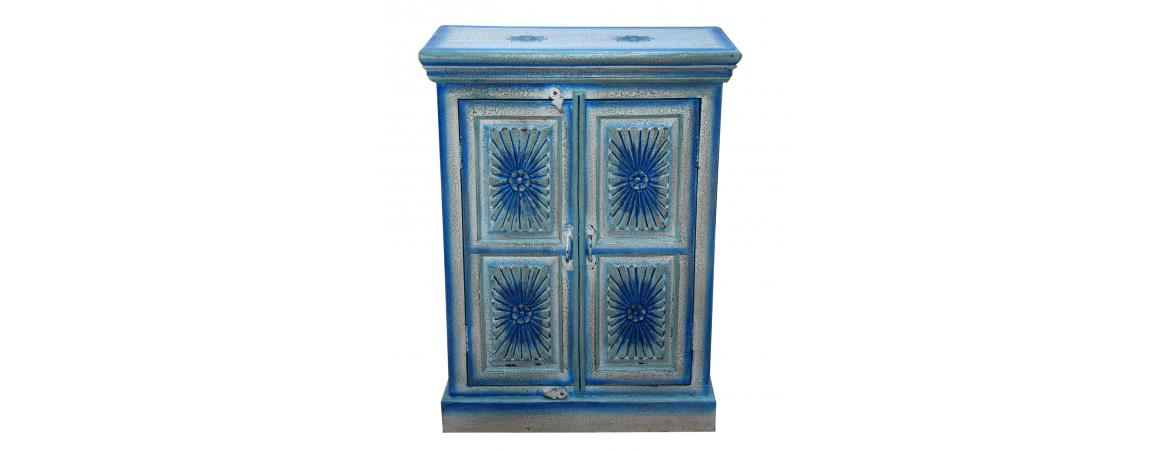 Hand Painted 1 Door Cabinet