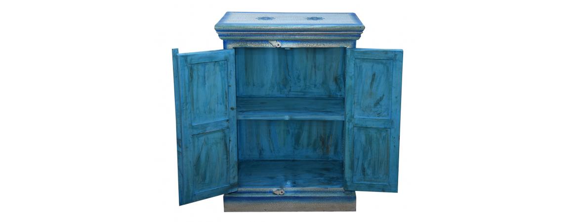 Hand Painted 1 Door Cabinet