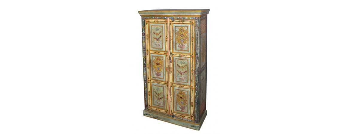 Hand Painted 2 Door Cabinet