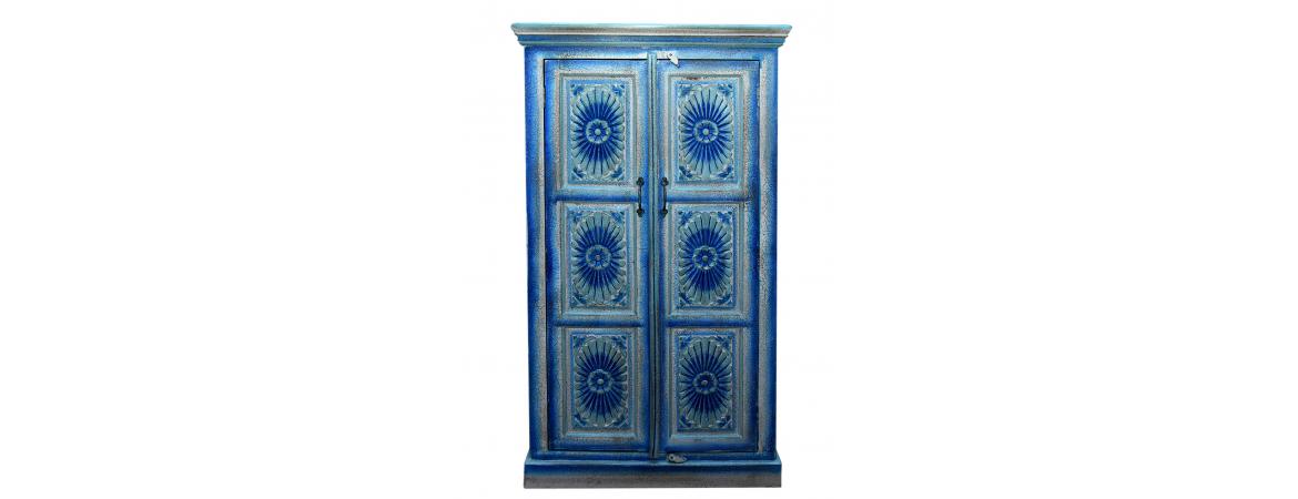 Hand Painted 2 Door Cabinet