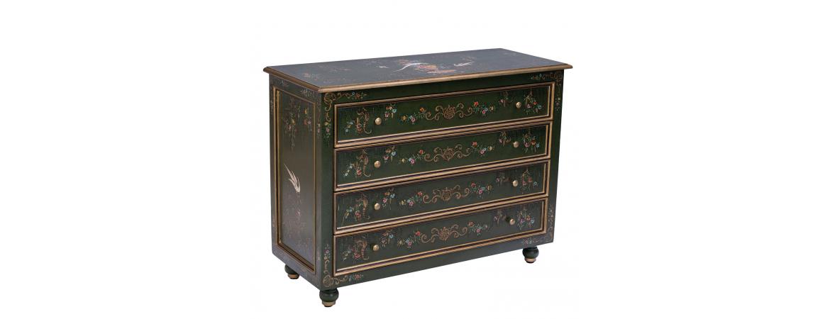 Green Fountain Design 4 Drawer Chest