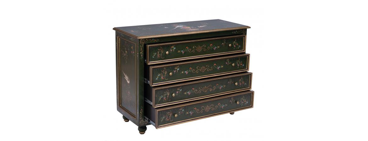 Green Fountain Design 4 Drawer Chest