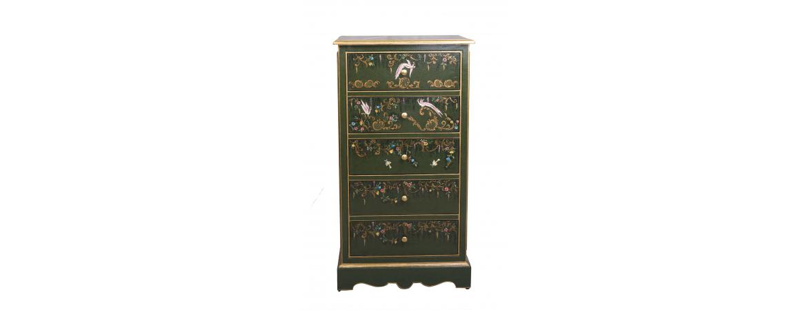 Green Fountain Design 5 Drawer Cabinet