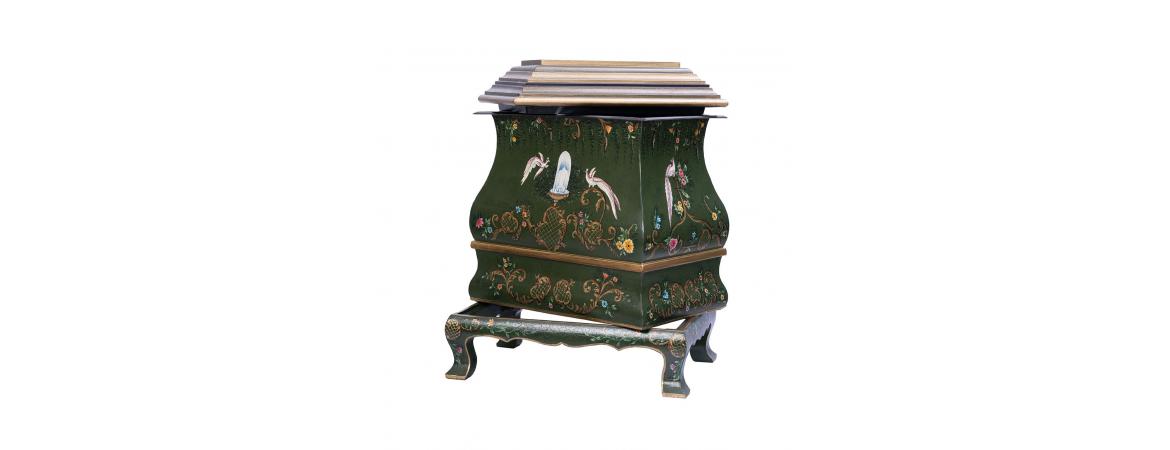 Green Fountain Design Decorative Box