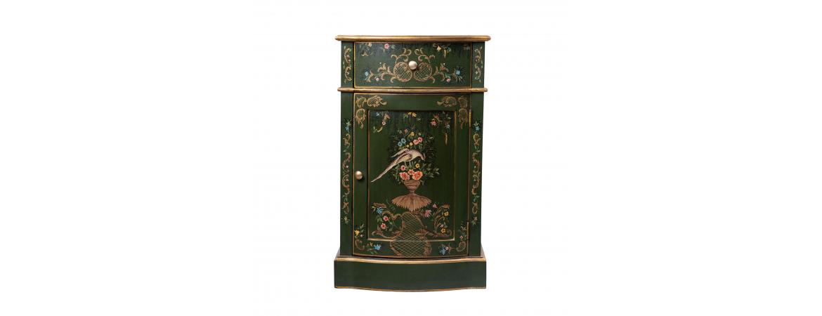 Green Fountain Design Curved Bedside