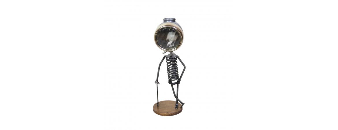 Man with Cane Table Lamp