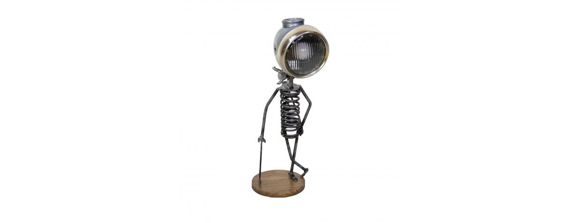 Man with Cane Table Lamp