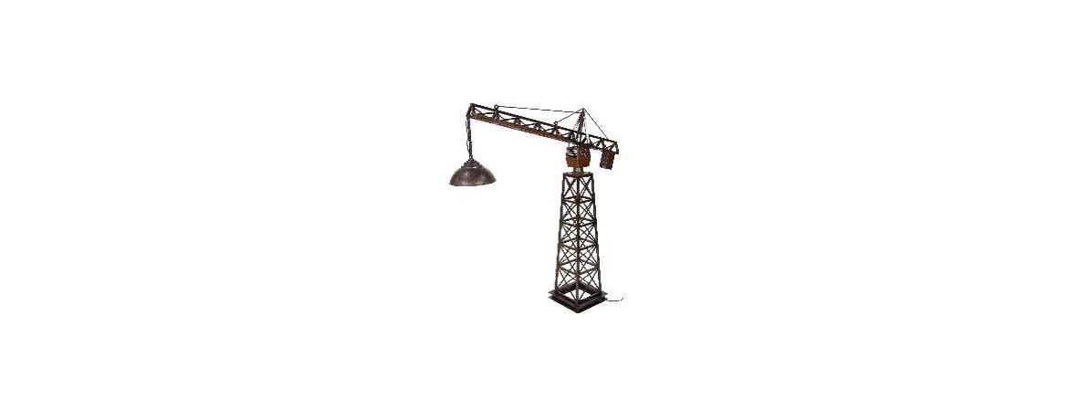 Crane Design Floor Lamp
