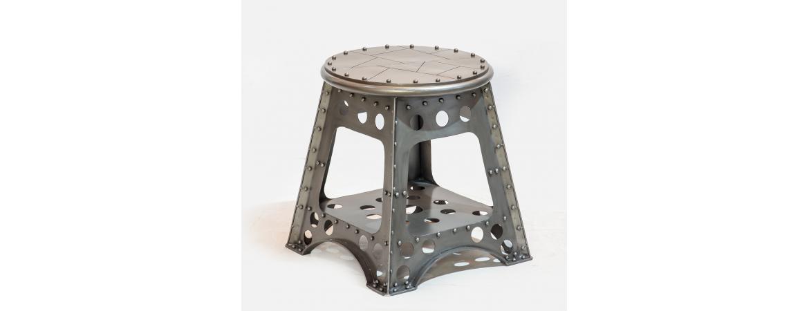 Aviation Design Round Stool