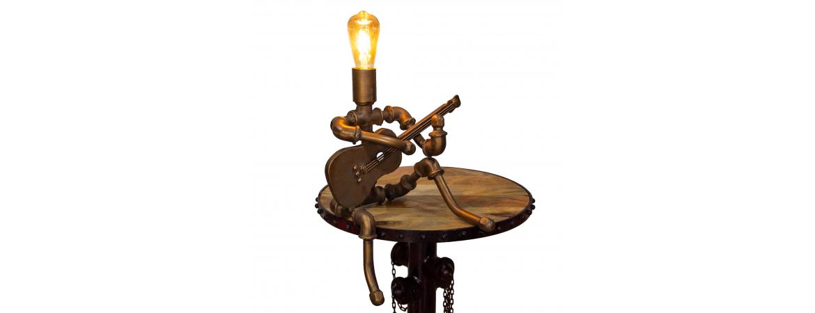 Guitarist Table Lamp