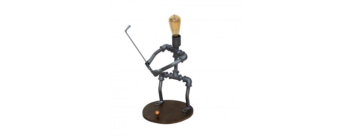 Golfer Table Lamp