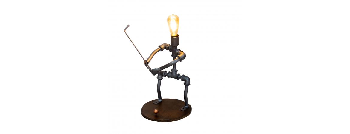 Golfer Table Lamp