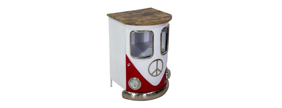 VW Side Table Red