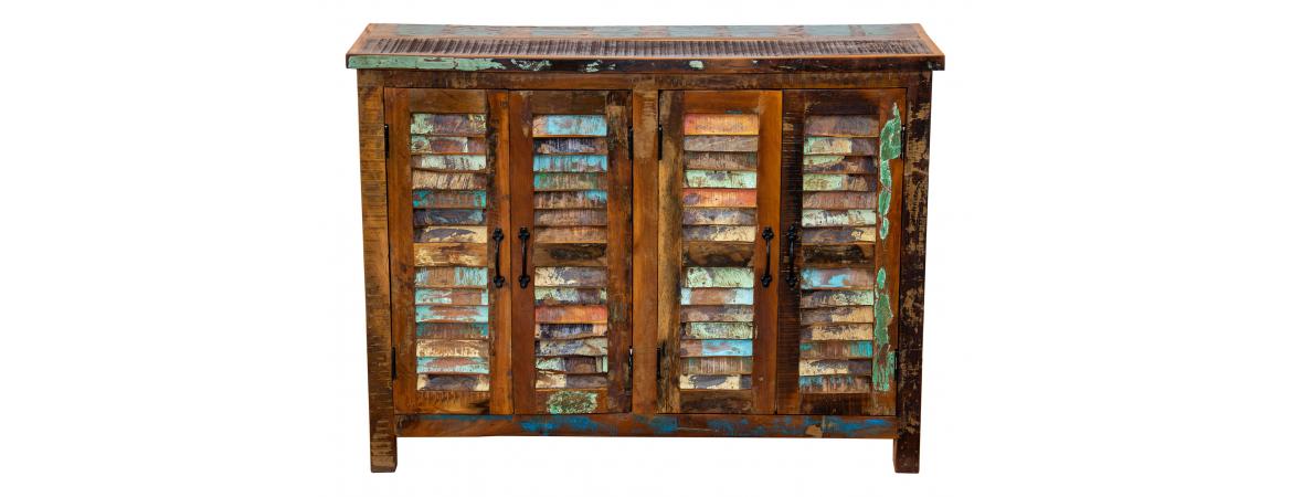 Reclaimed 4 Door Sideboard