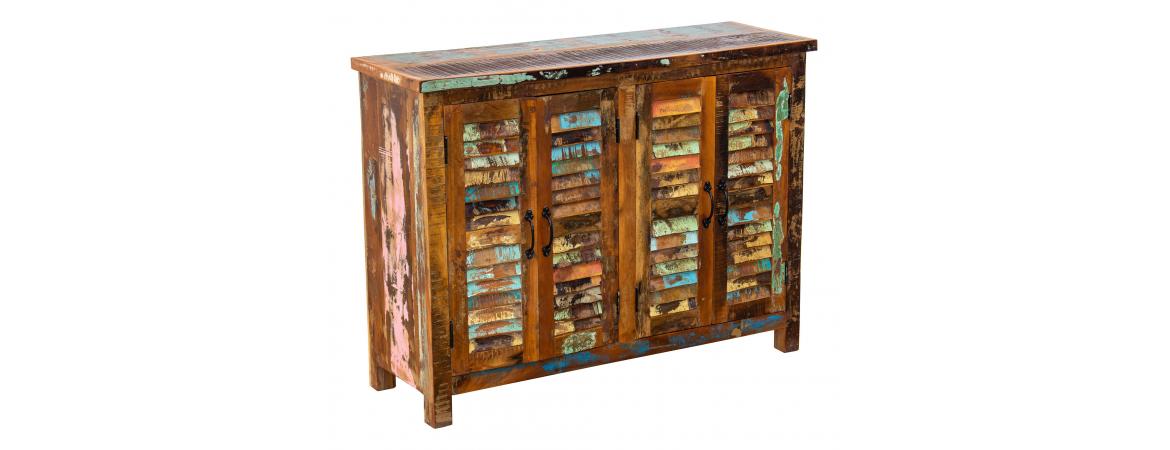 Reclaimed 4 Door Sideboard