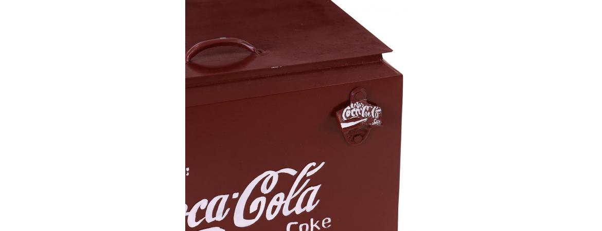 Replica Large Coca-Cola Chest with Bottle Opener