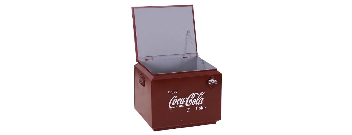 Replica Large Coca-Cola Chest with Bottle Opener