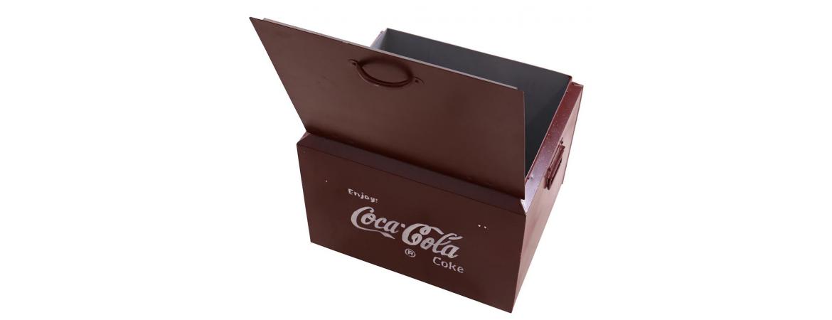 Replica Large Coca-Cola Chest with Bottle Opener