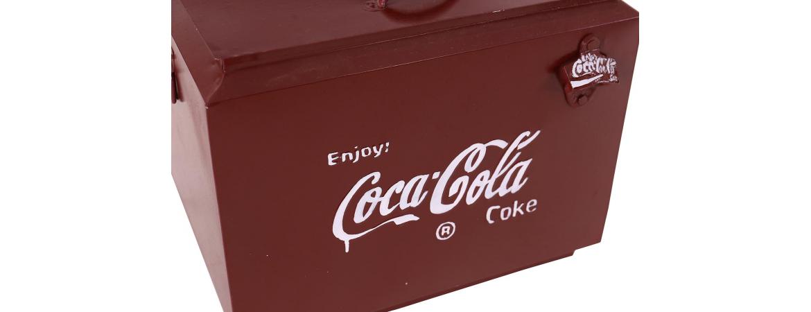 Replica Large Coca-Cola Chest with Bottle Opener