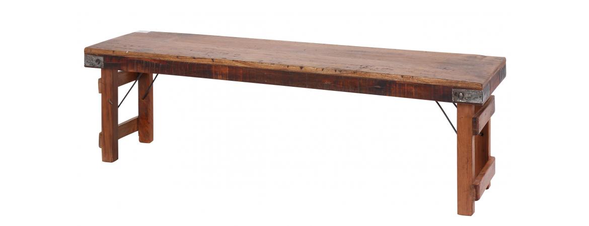 Folding Wooden Bench 180 x 37