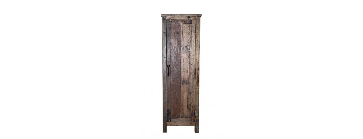 Upcycled Wooden Cabinet with Key Handle