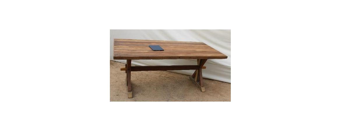 Wooden Folding Dining Table 1.8