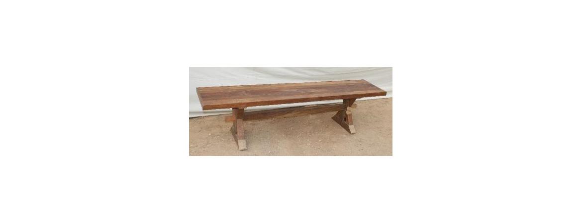 Wooden Folding Bench 1.8