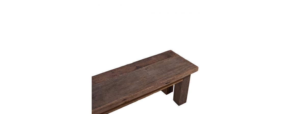 2m Wooden Bench
