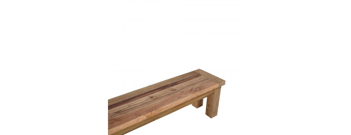 2.5m Wooden Bench