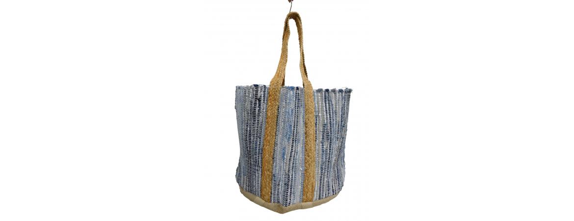 Recycled Denim Handbag W40 x H60cm