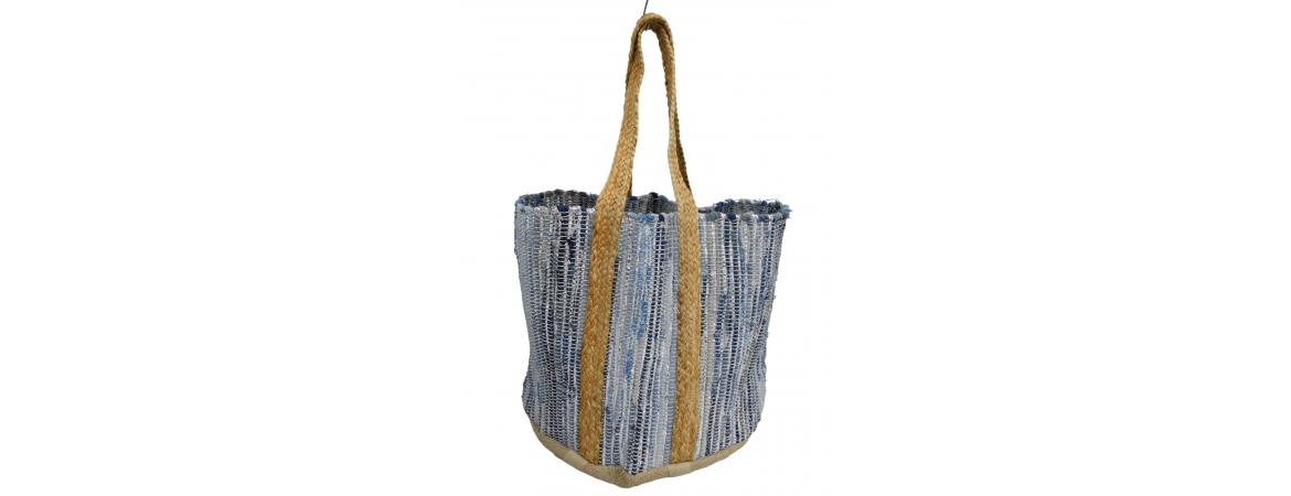 Recycled Denim Handbag W40 x H60cm