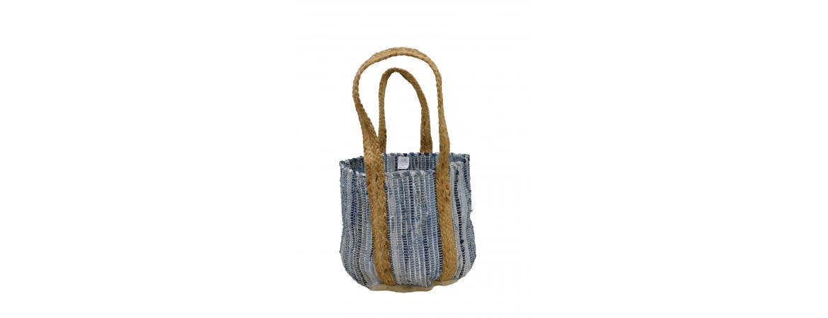 Recycled Denim Handbag 35 x 35cm