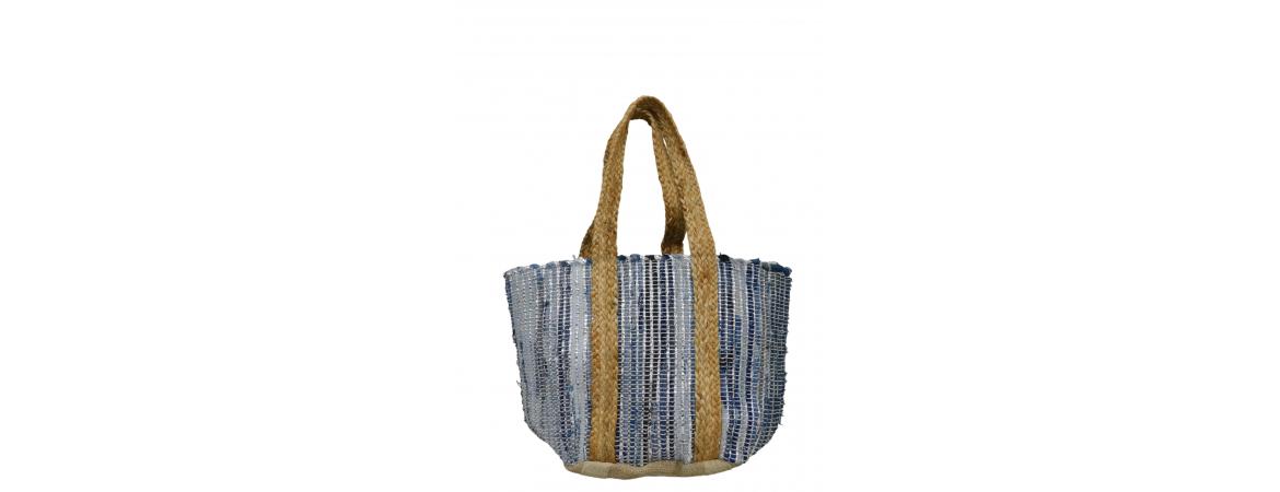 Recycled Denim Handbag 35 x 35cm