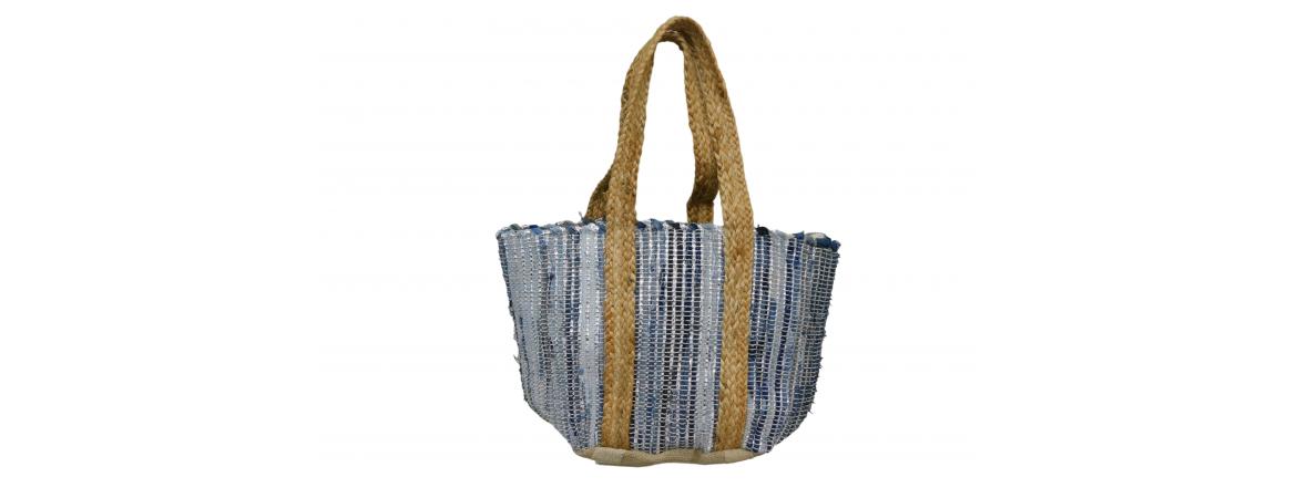 Recycled Denim Handbag 35 x 35cm