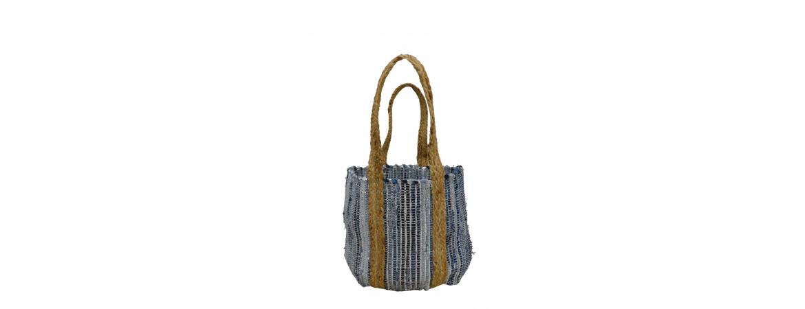 Recycled Denim Handbag 35 x 35cm