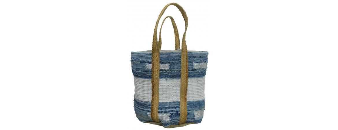 Recycled Denim Handbag 35 x 35cm