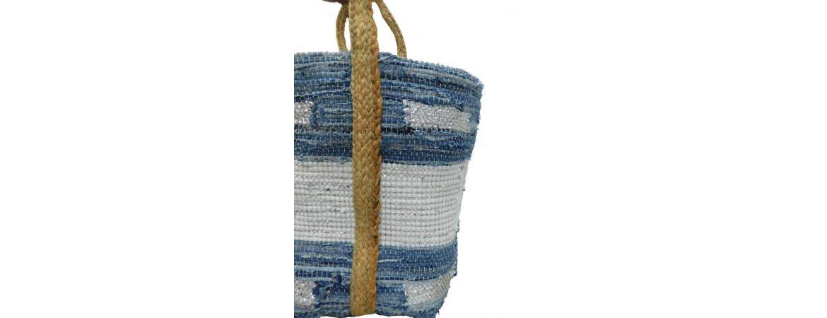 Recycled Denim Handbag 35 x 35cm