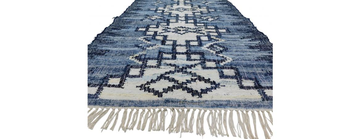 Recycled Denim Rug 120 x 180cm