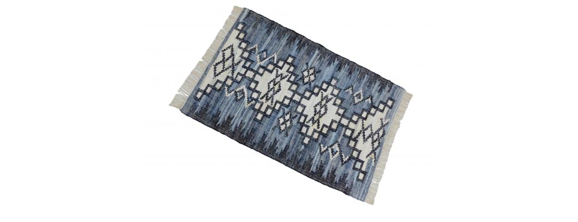 Recycled Denim Rug 120 x 180cm