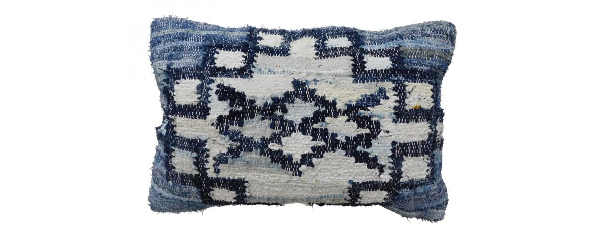 Recycled Denim Cushion 40 x 60cm