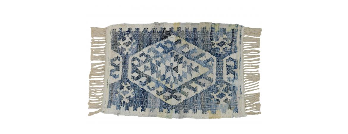 Recycled Denim Rug  60x 90cm