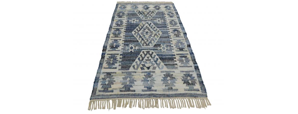 Recycled Denim Rug 120 x 180cm