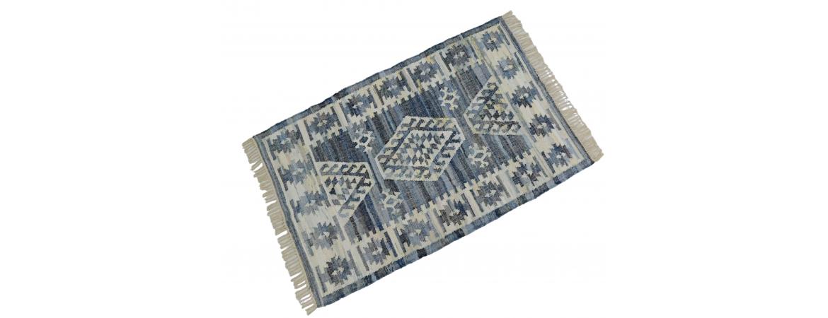 Recycled Denim Rug 120 x 180cm