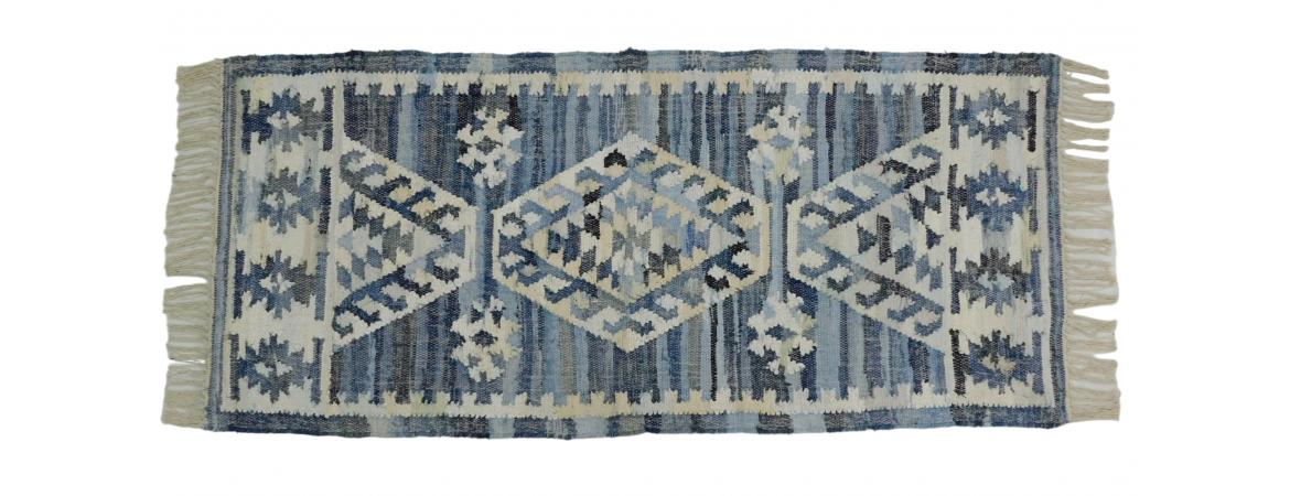 Recycled Denim Rug 80 x 180cm