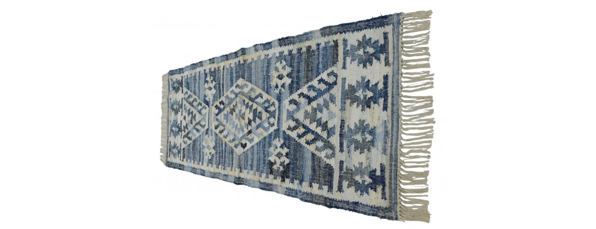 Recycled Denim Rug 80 x 180cm